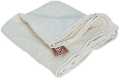 NG Baby Musselinteppe Deluxe, Ivory