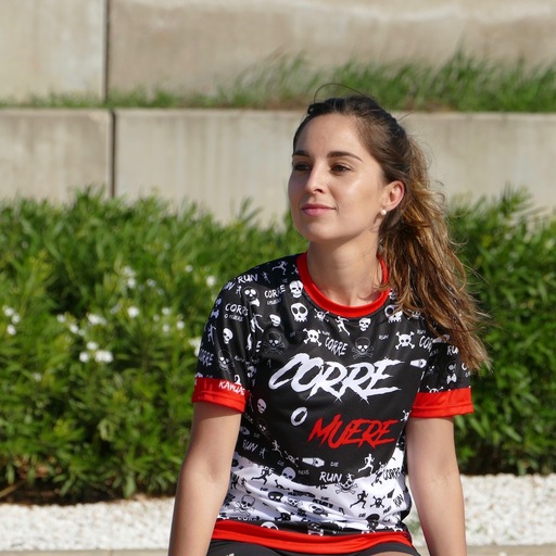Camiseta de corrida Kamuabu, Correomuere, 110g