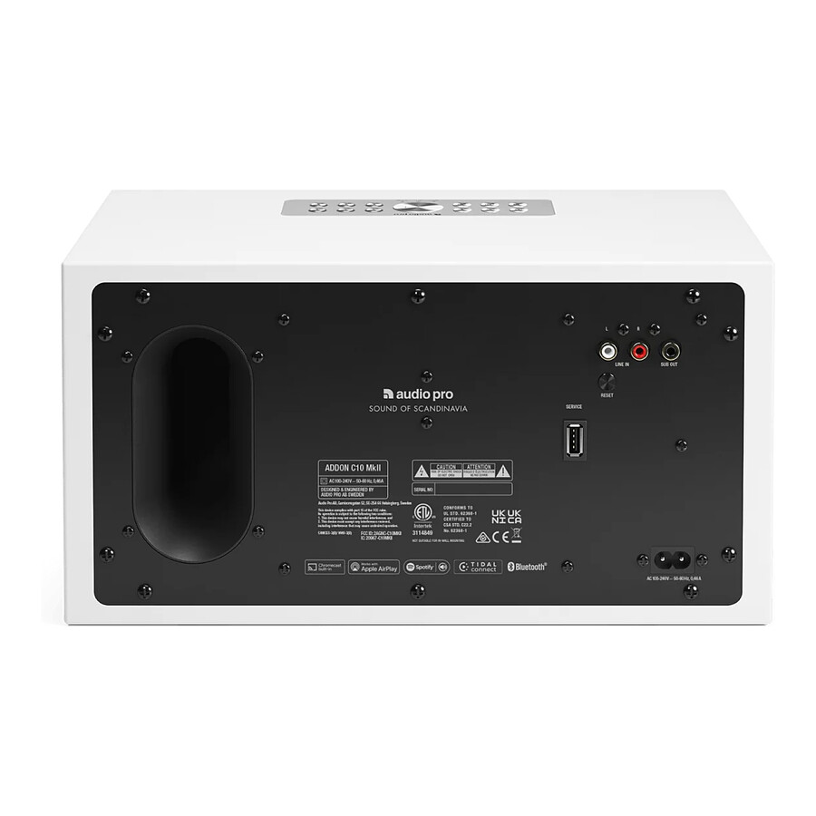 Audio Pro C10 MKII Blanc - Enceinte compacte