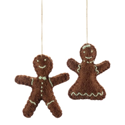 Lebkuchenfiguren Filz