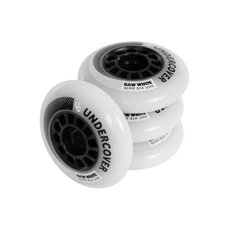 Roues roller UNDERCOVER Raw 80/85A White (pack de 4)
