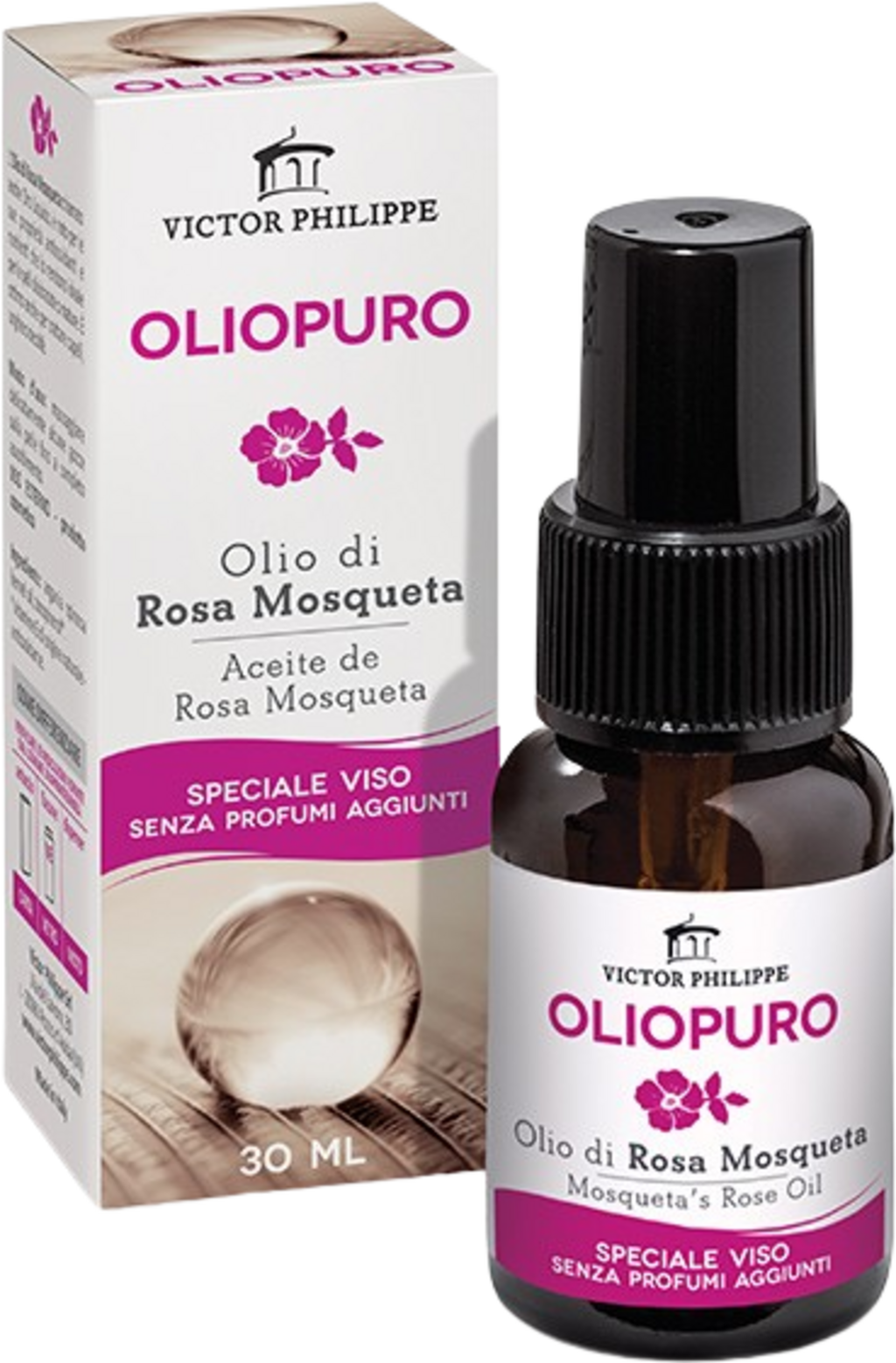 VICTOR PHILIPPE  OLIOPURO Rosehip Oil, 30 ml