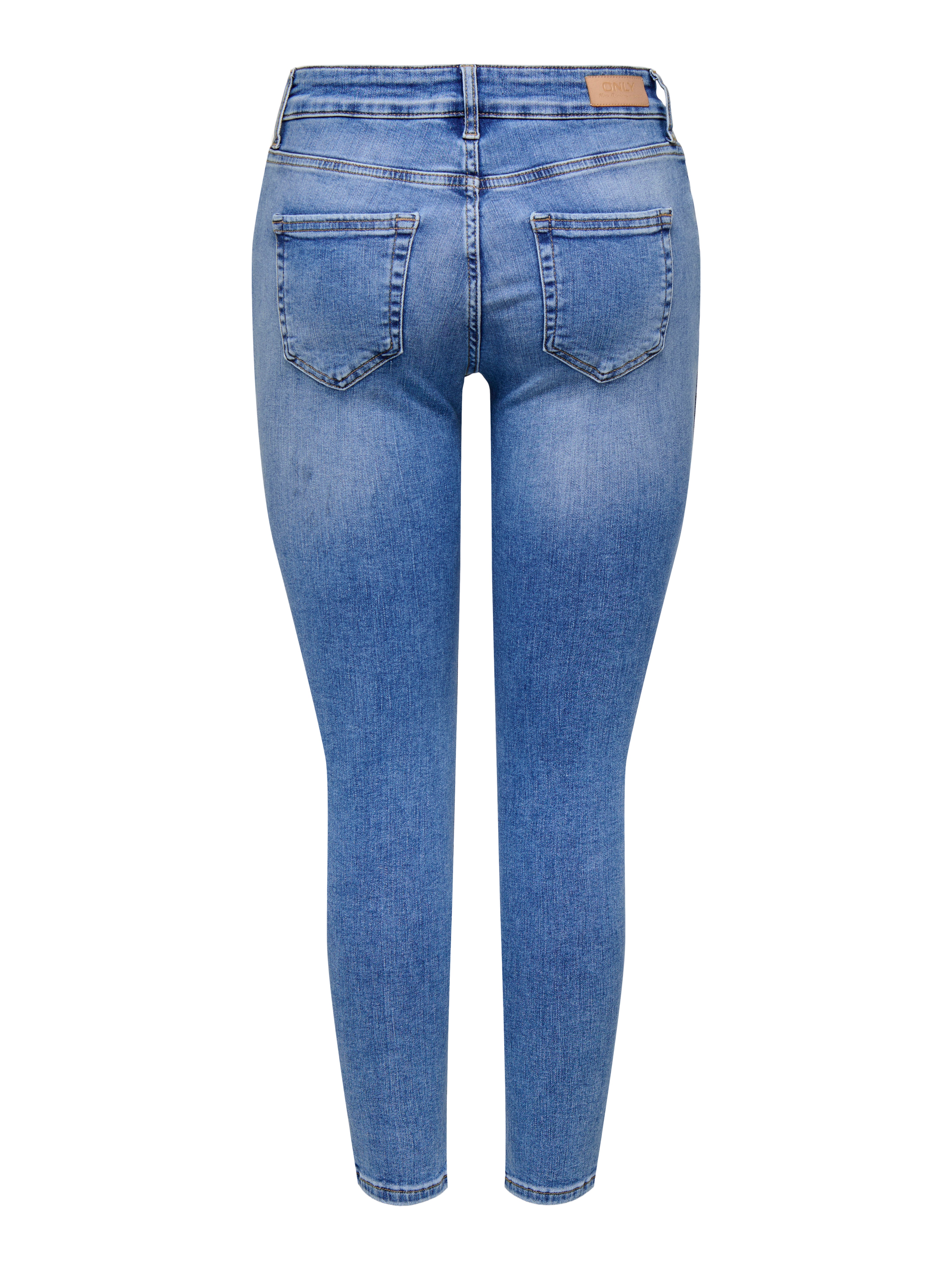 ONLBLUSH Mittlere Taille Skinny Fit Jeans Medium Blue Denim