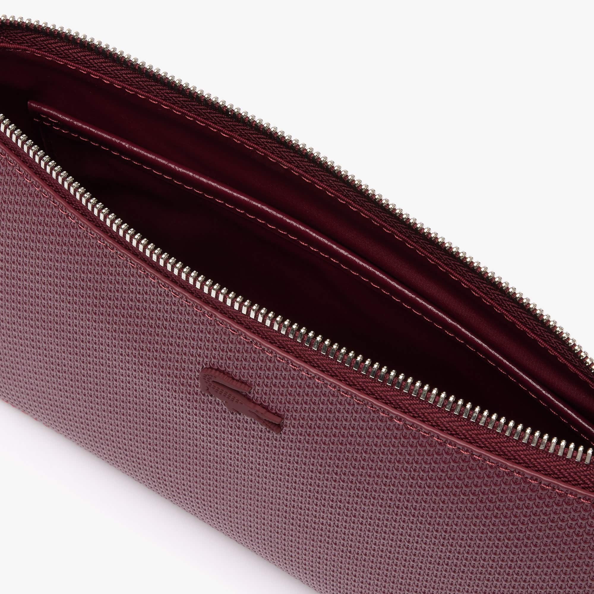 Sac à main Chantaco Classics en cuir Sacs à bandoulière - Rouge - Lacoste - Femme