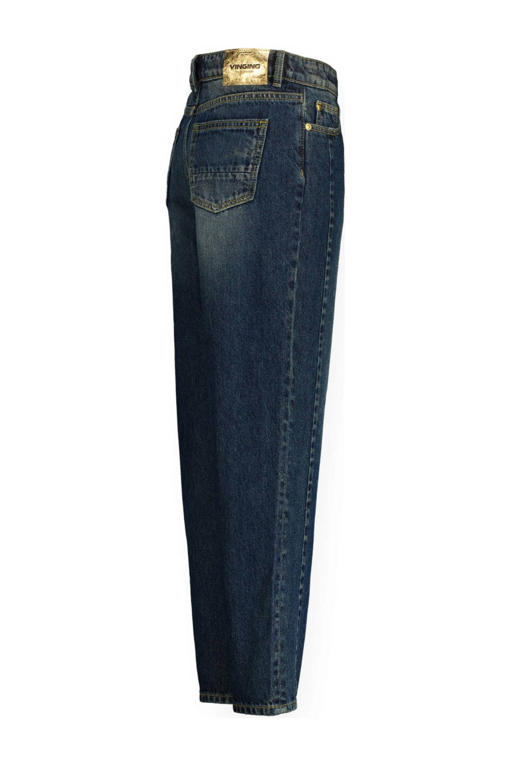 Vingino high waist loose fit jeans Celine tinted mid blue
