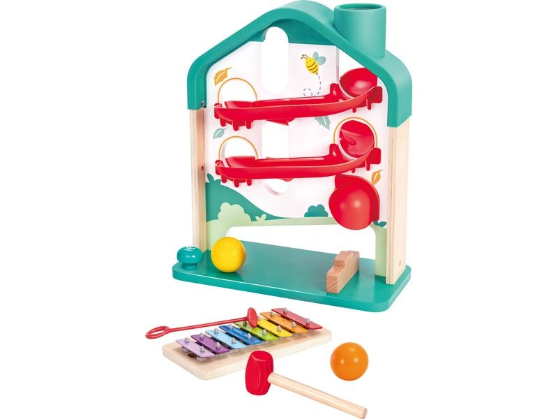 Hape Musikspielzeug Melodien-Haus 2-in-1 Spielset