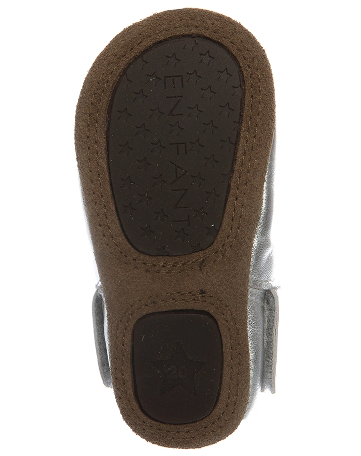 Krabbelschuhe ADVENTURE in silber