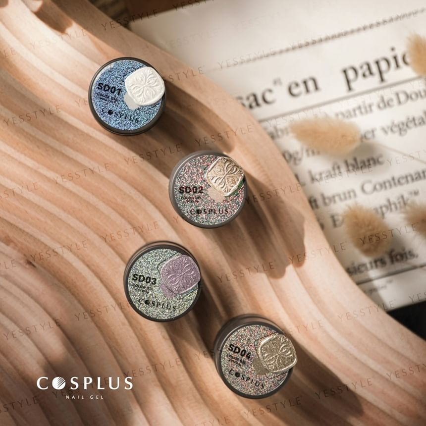 Cosplus - 4D Micro-Carving Metaalkleur Gel