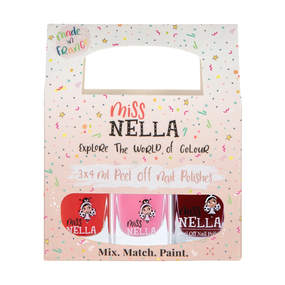 Kinder-Nagellack-Set JUST LIKE MUMMY (3X4ml)