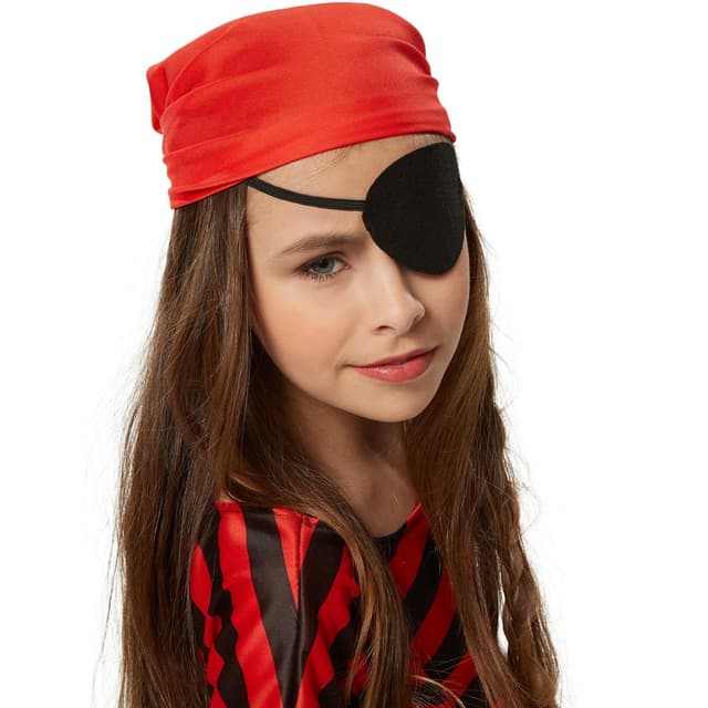 Sørøverpige børnekostume