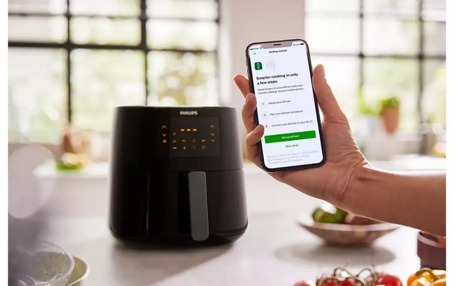 Philips Heissluftfritteuse »Essenti« 2000 W Kompatibel mit Amazon Alexa.