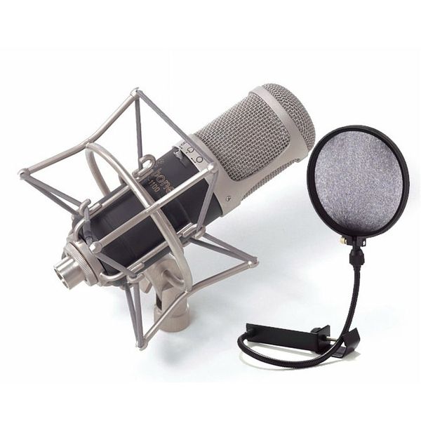 the t.bone SC 1100 Großmembran Mikrofon inkl. Popkiller