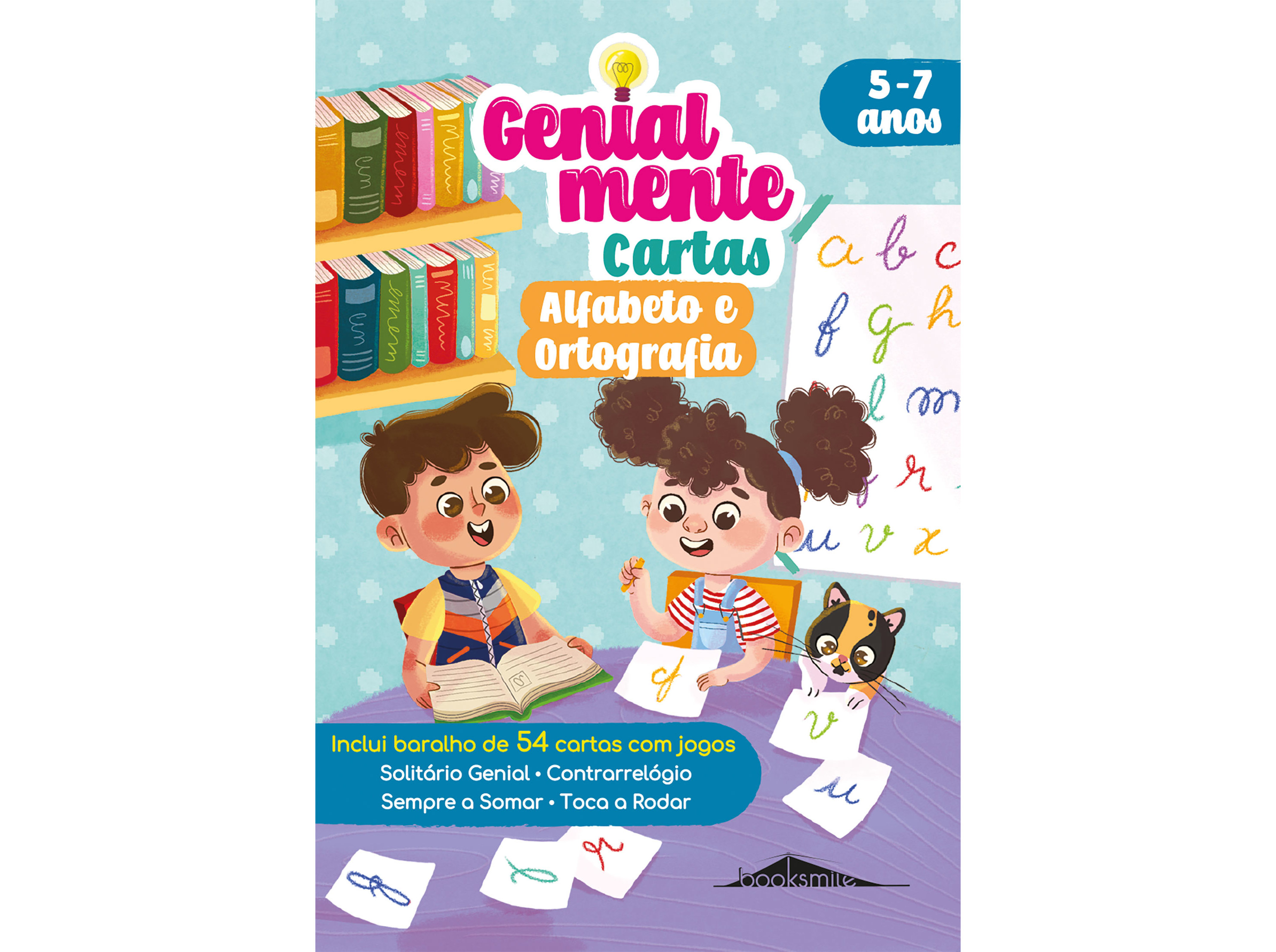 LIVRO GENIALMENTE CARTAS: ALFABETO E ORTOGRAFIA