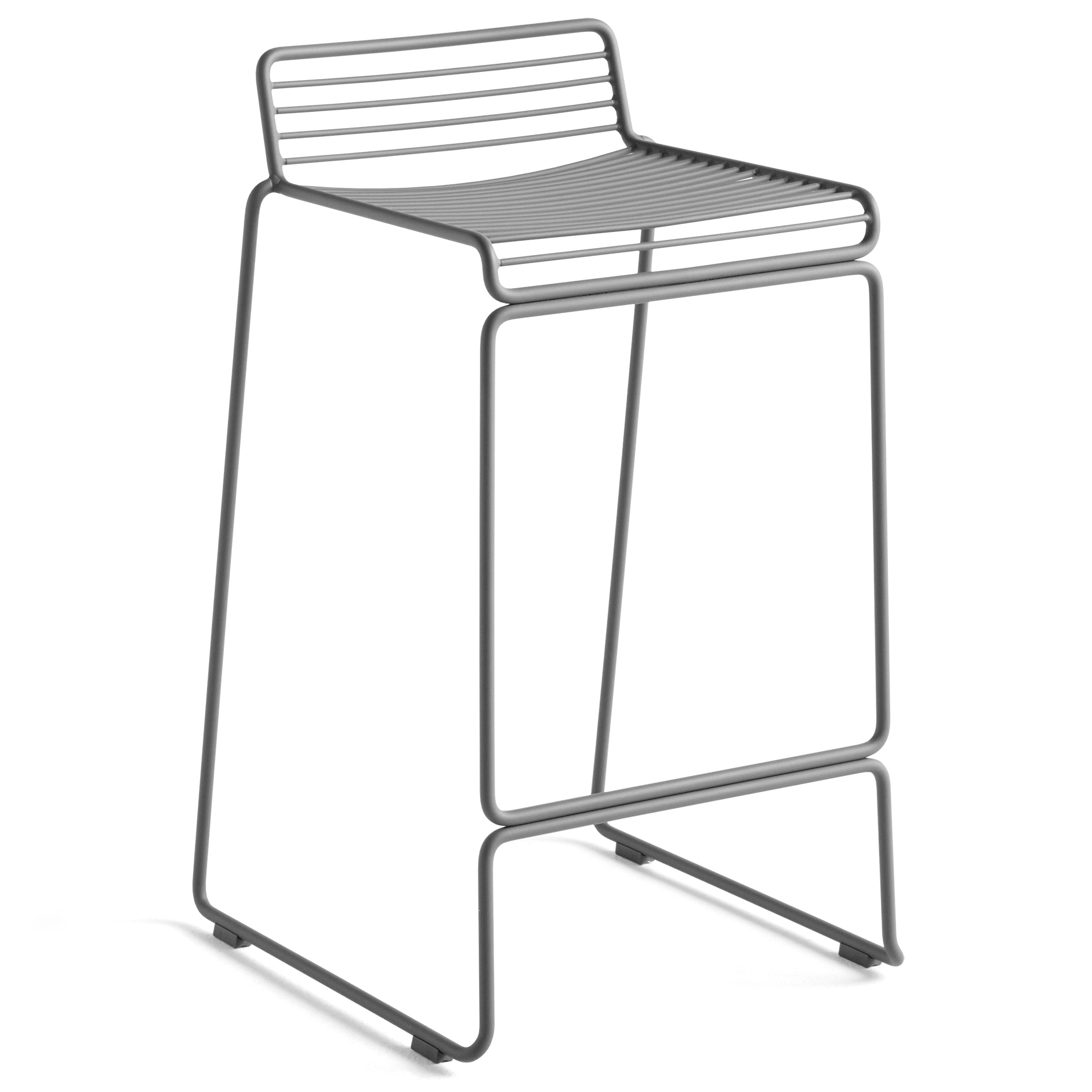 Barkruk Hee H65 cm asphalt grey