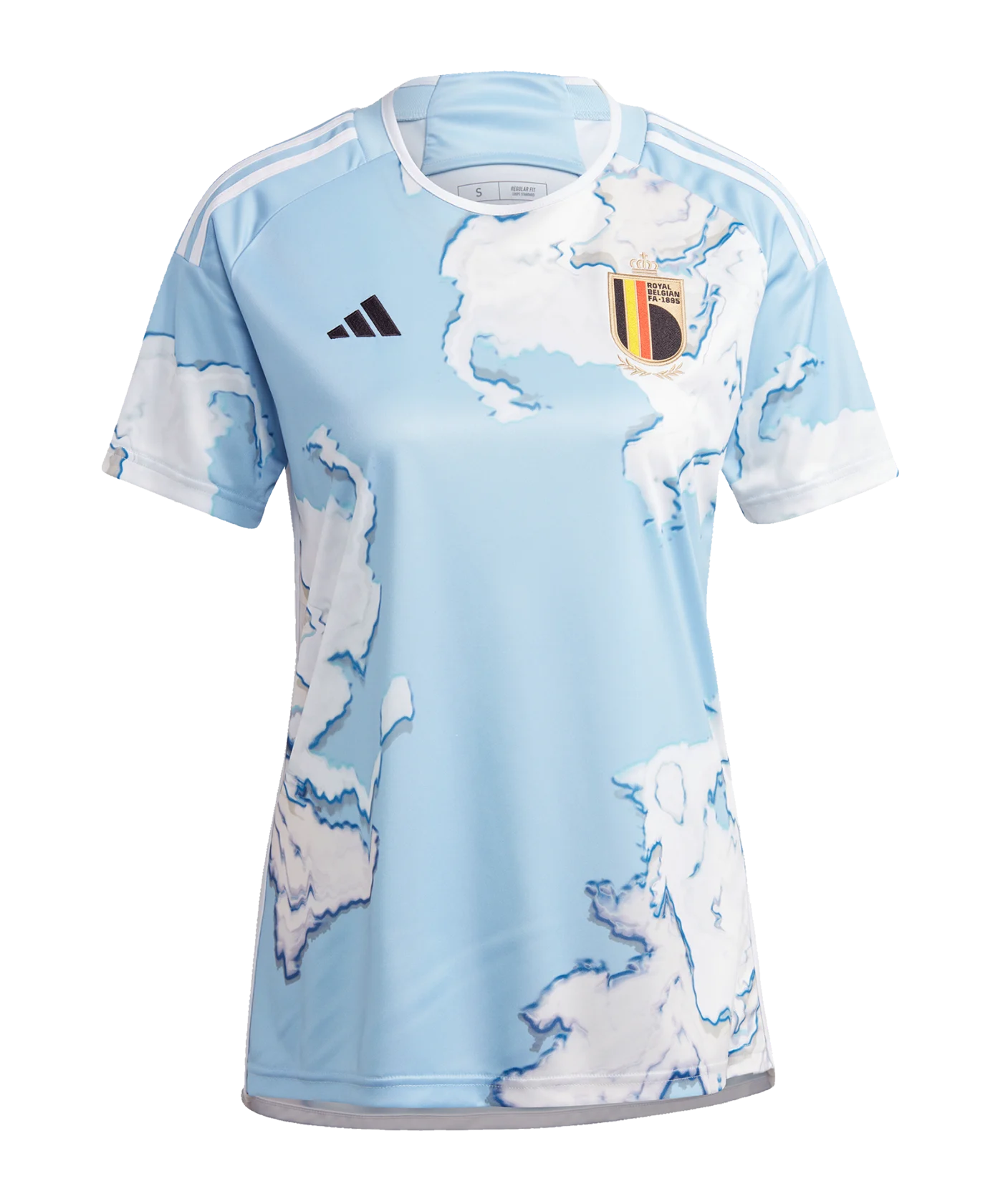 adidas Belgien Trikot Away 2023 Damen Blau