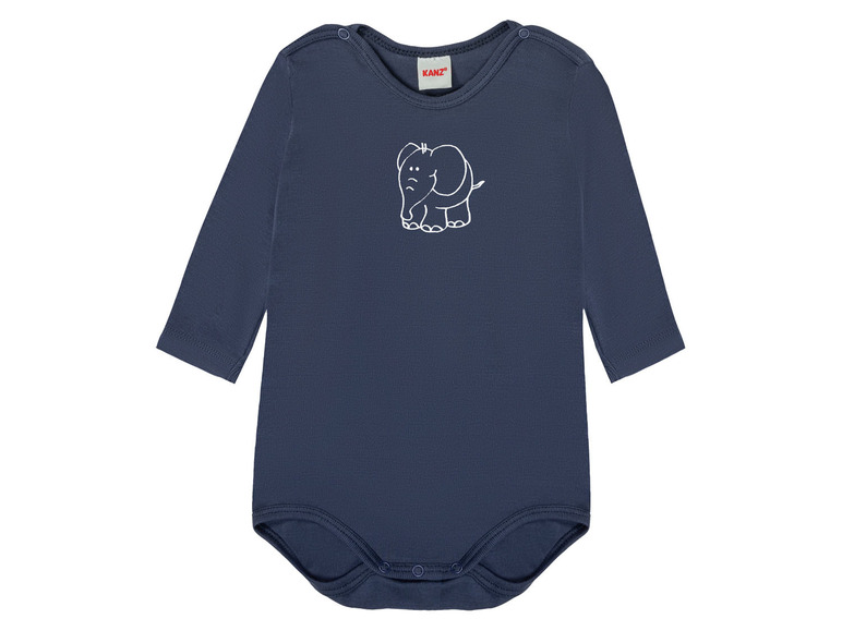 Baby romper, 2 stuks, met kruisknopen