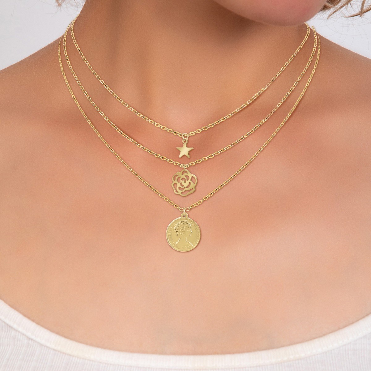 Collier par SC Bohème en acier inoxydable