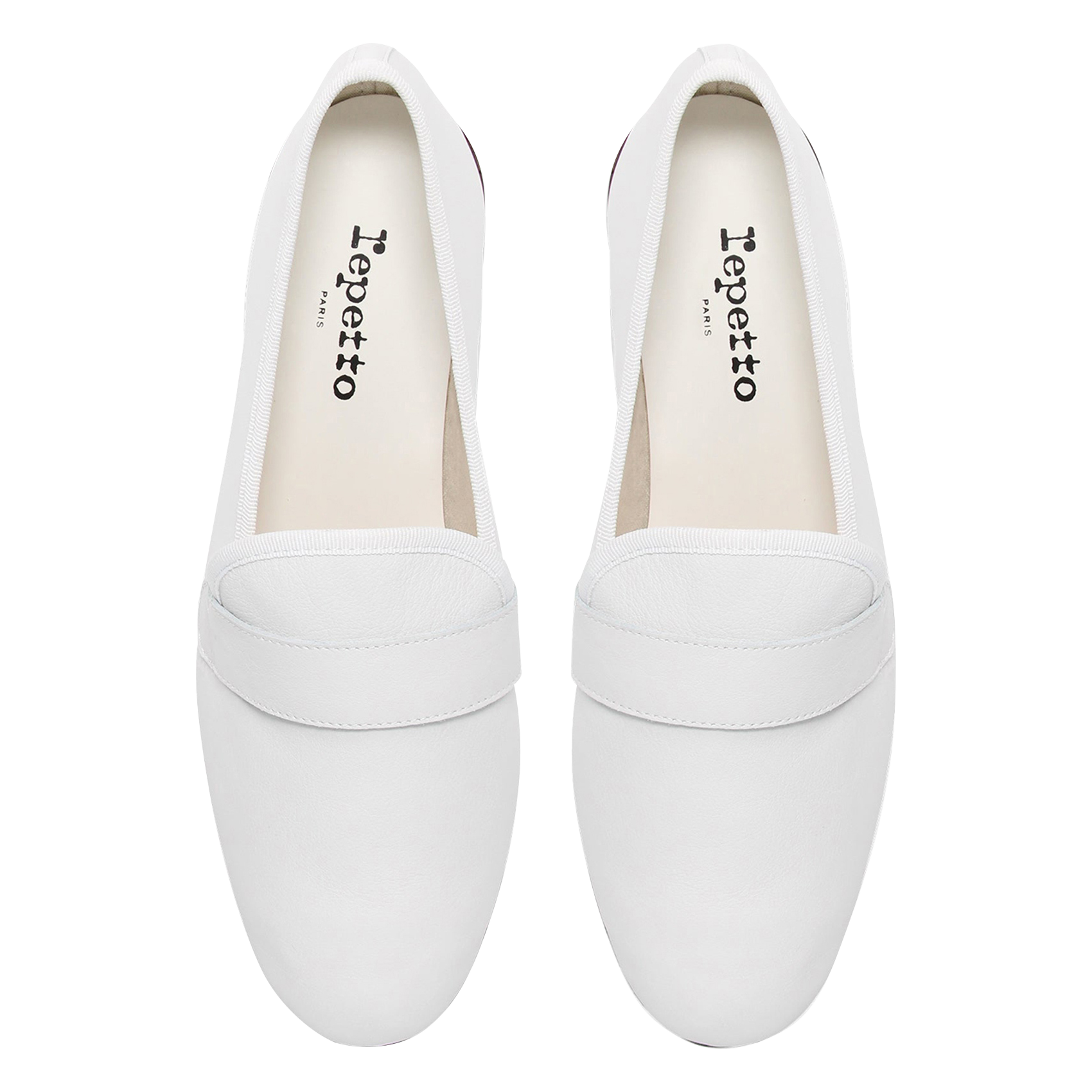 MICHAEL - Mocassins en cuir| Blanc