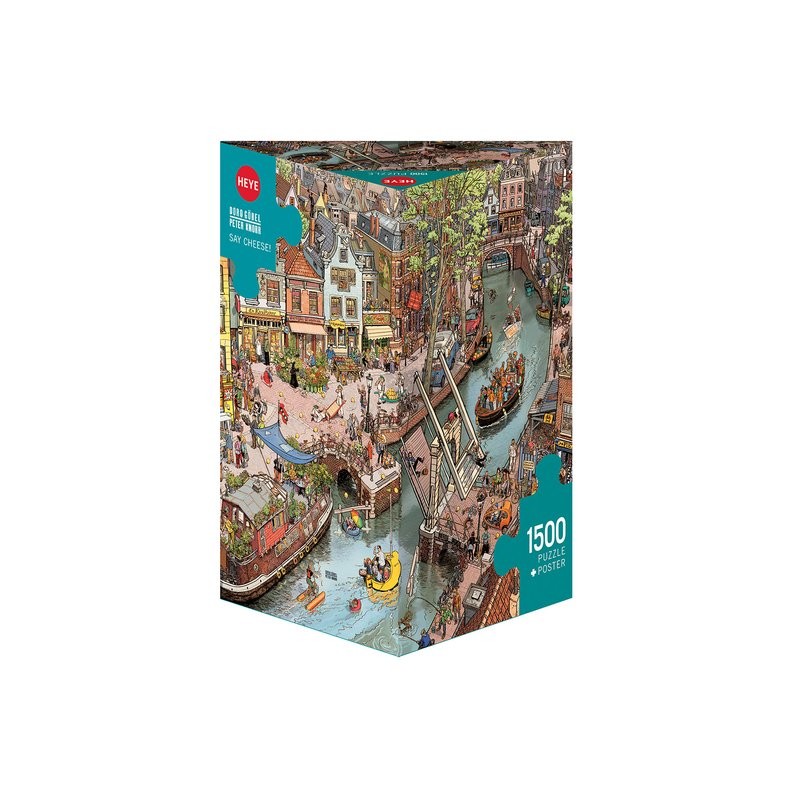 PUZZLE 1500 - GÖBEL & KNORR - SAY CHEESE !
