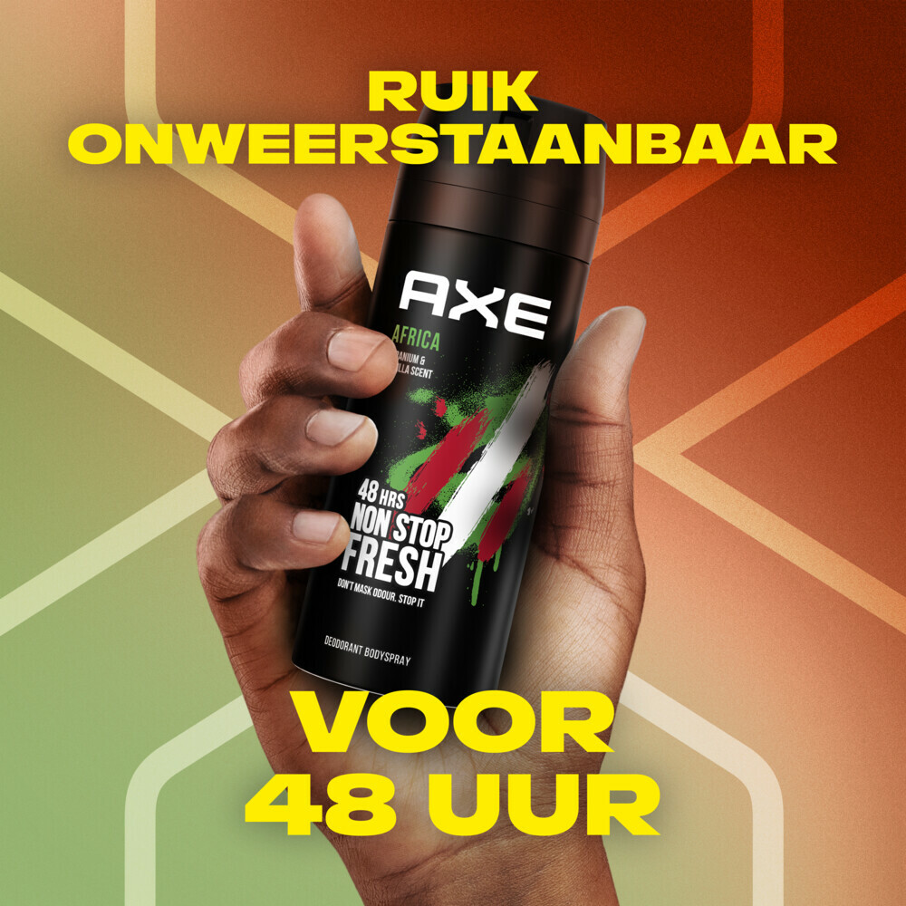 6x Axe Deodorant Bodyspray Africa150 ml