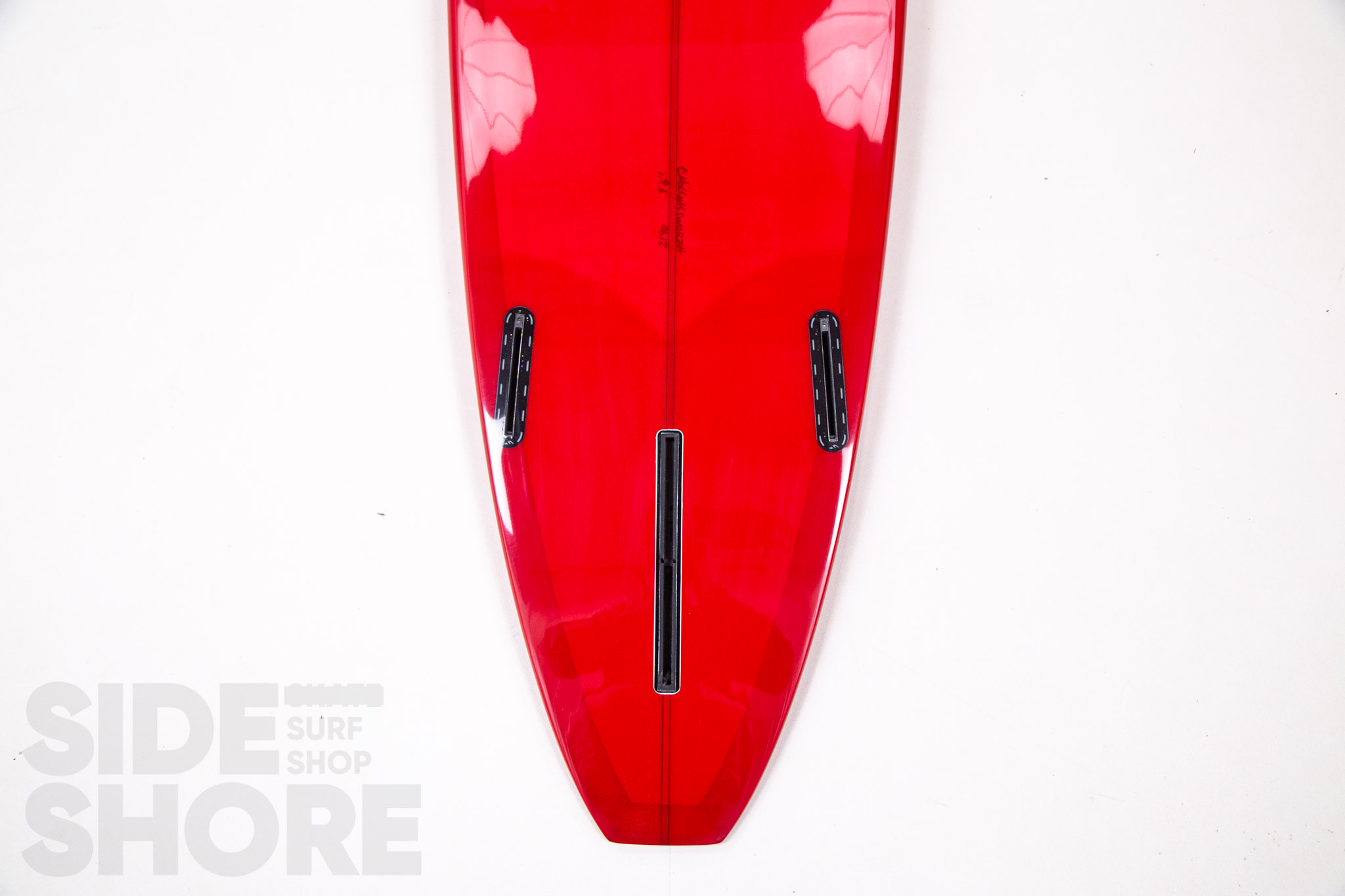 Hansen Surfboards Master - Tint Red   Polish - 9'6 x 22 5/8
