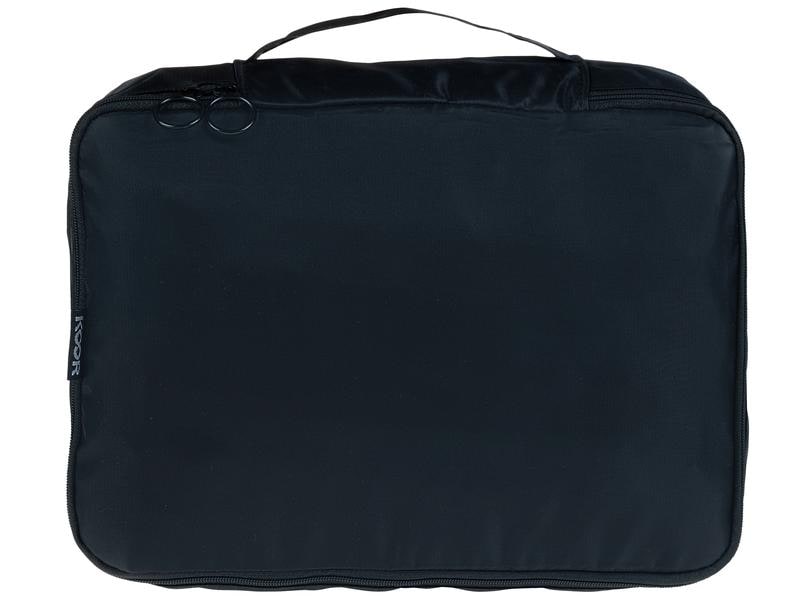 KOOR Kleiderbeutel Reesa, Grösse S, 2er-Pack, Schwarz Packhilfe-Set für Ordnung im Koffer