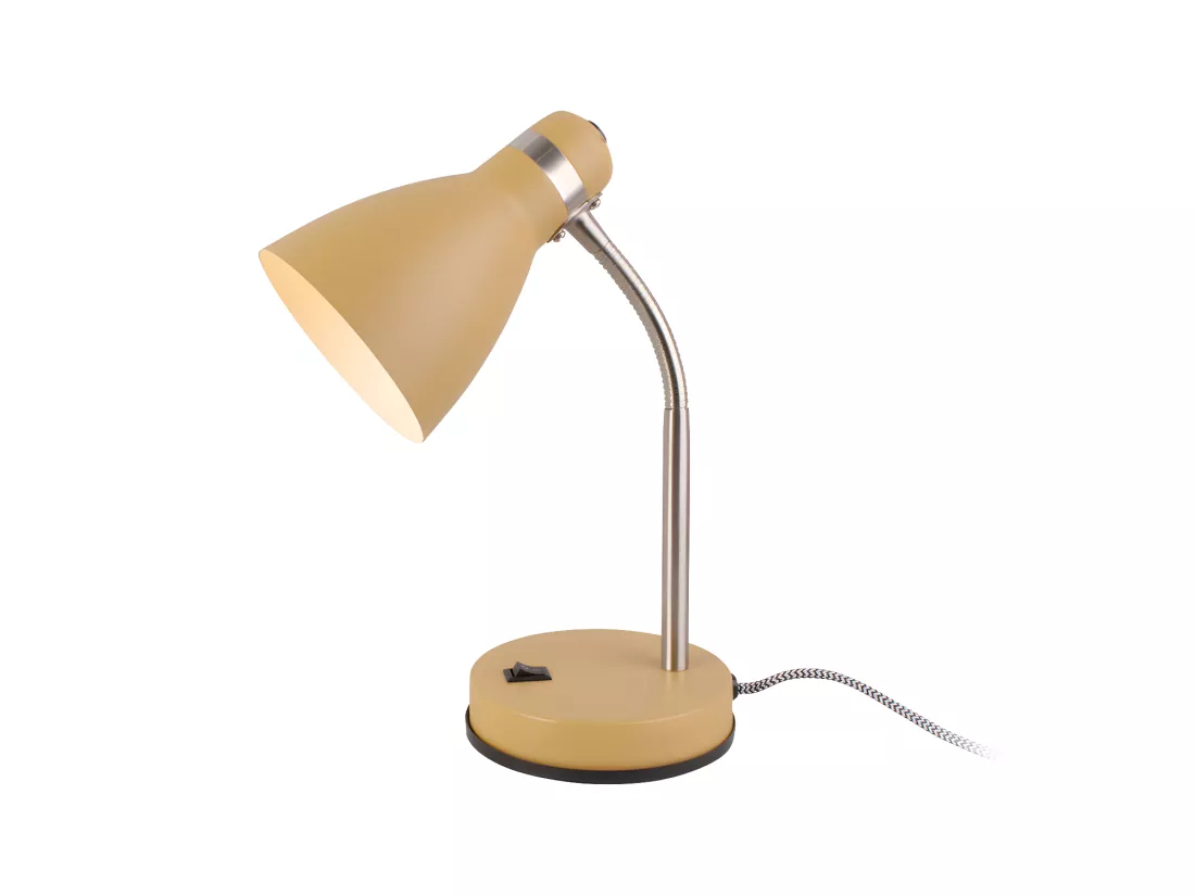 Lampe de table Study - Jaune moutarde - - LEITMOTIV