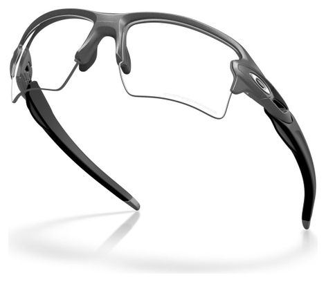 Lunettes Oakley Flak 2.0 XXL - Steel / Clear to Black Iridium Photochromic / Ref : OO9488-0763