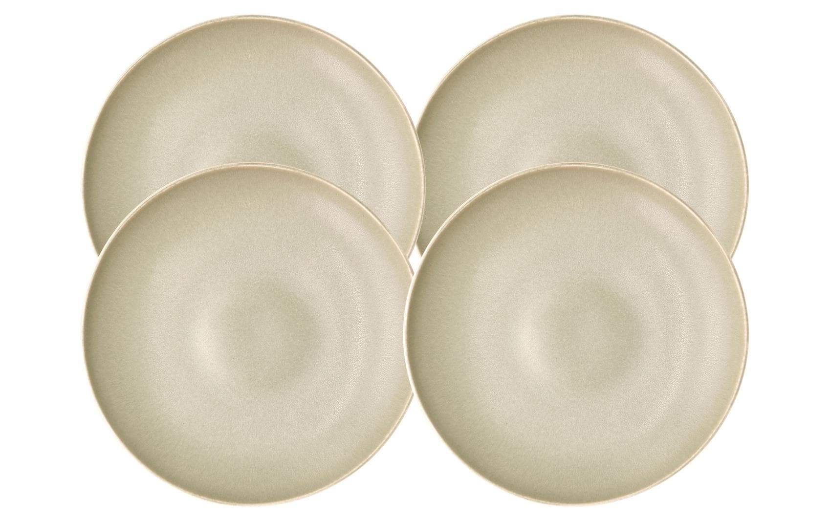 Salatschüssel Shoku 28 cm, 4 Stück, Beige<br>Schüssel-Set aus Steinzeug