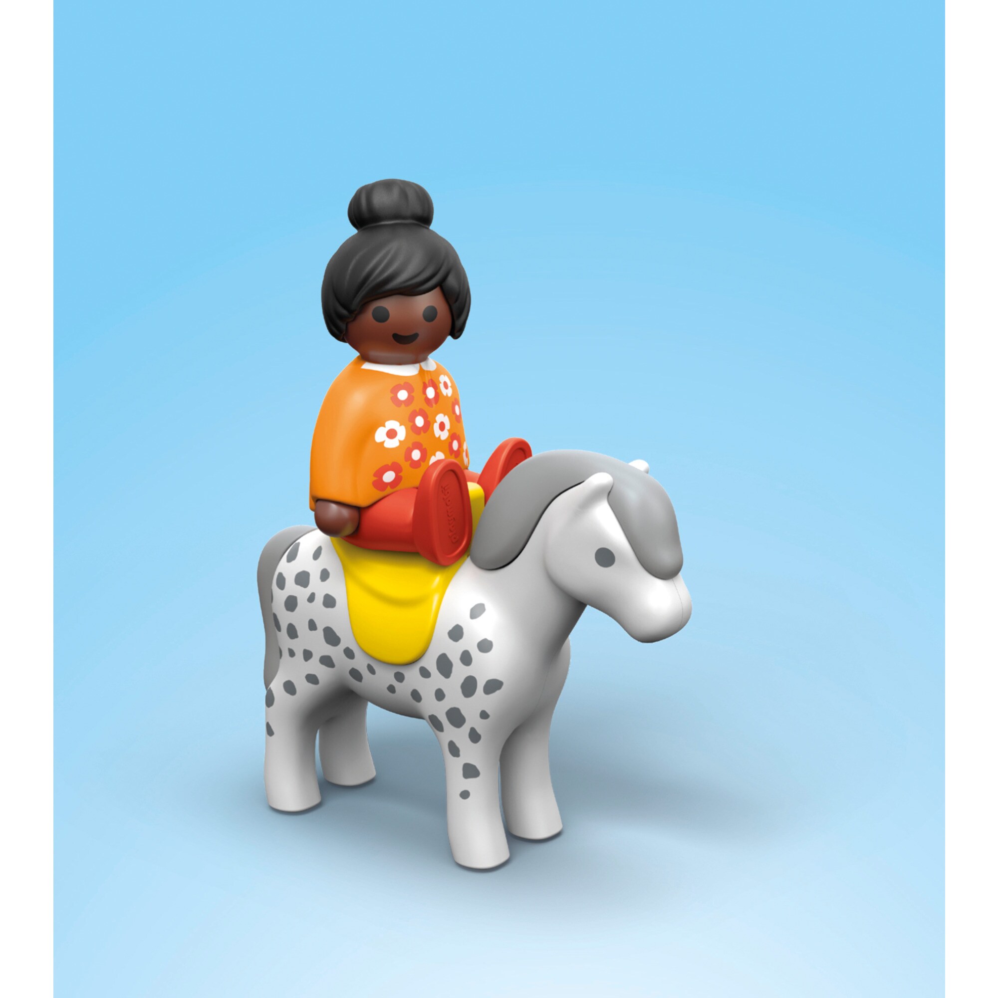 PLAYMOBIL Konstruktionsspielzeug Junior: Tierpension mit Futterspender