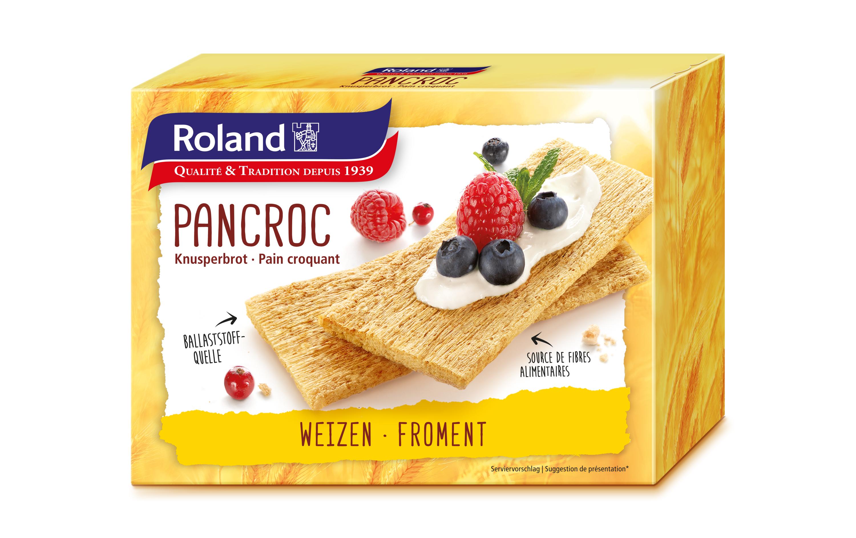 Knäckebrot Pancroc Weizen 125 gLeichtes Knusperbrot
