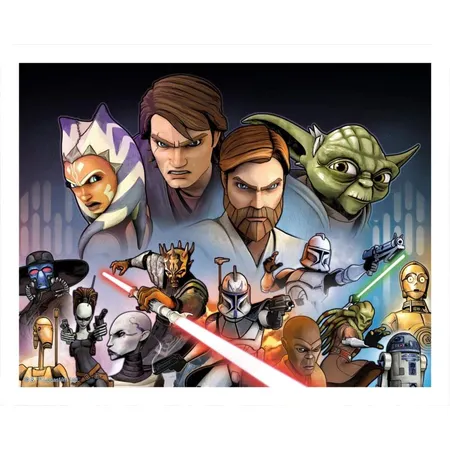 Fun Unlimited 3D-Mousepad Star Wars the Clone Wars