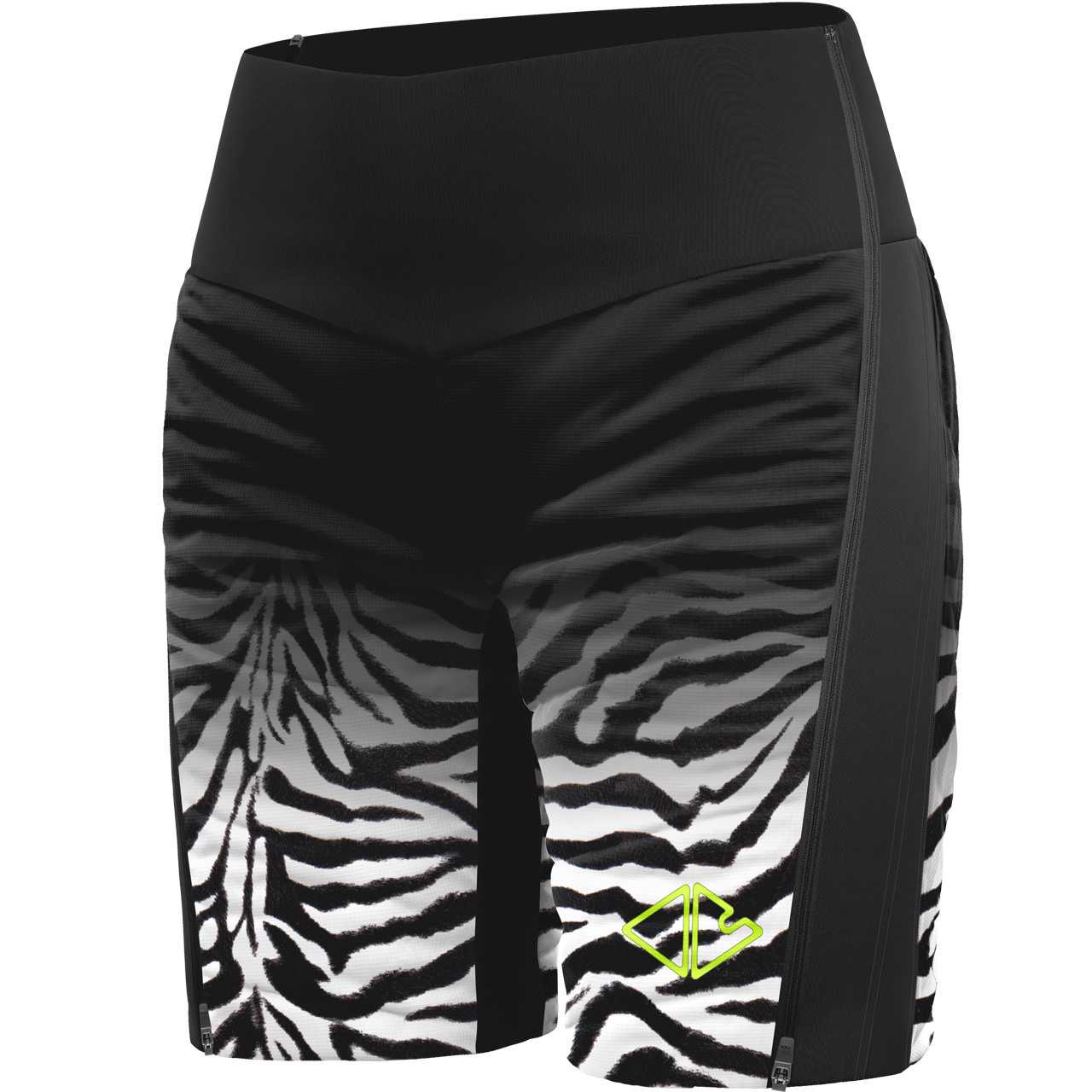 Crazy Damen Isolations Hose SHORT OXYGEN black zebra | Crazy Tourenskibekleidung Damen | Crazy | C | Brands | XSPO-Fashion