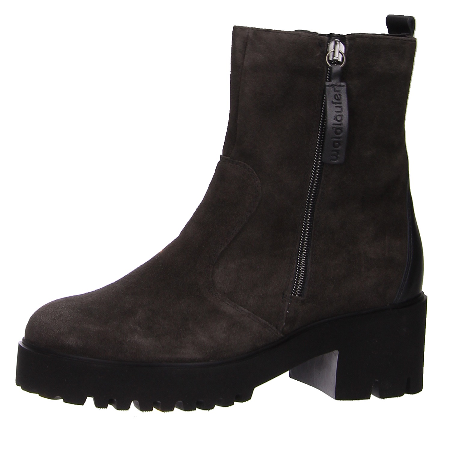 Waldläufer Stiefeletten grau grau