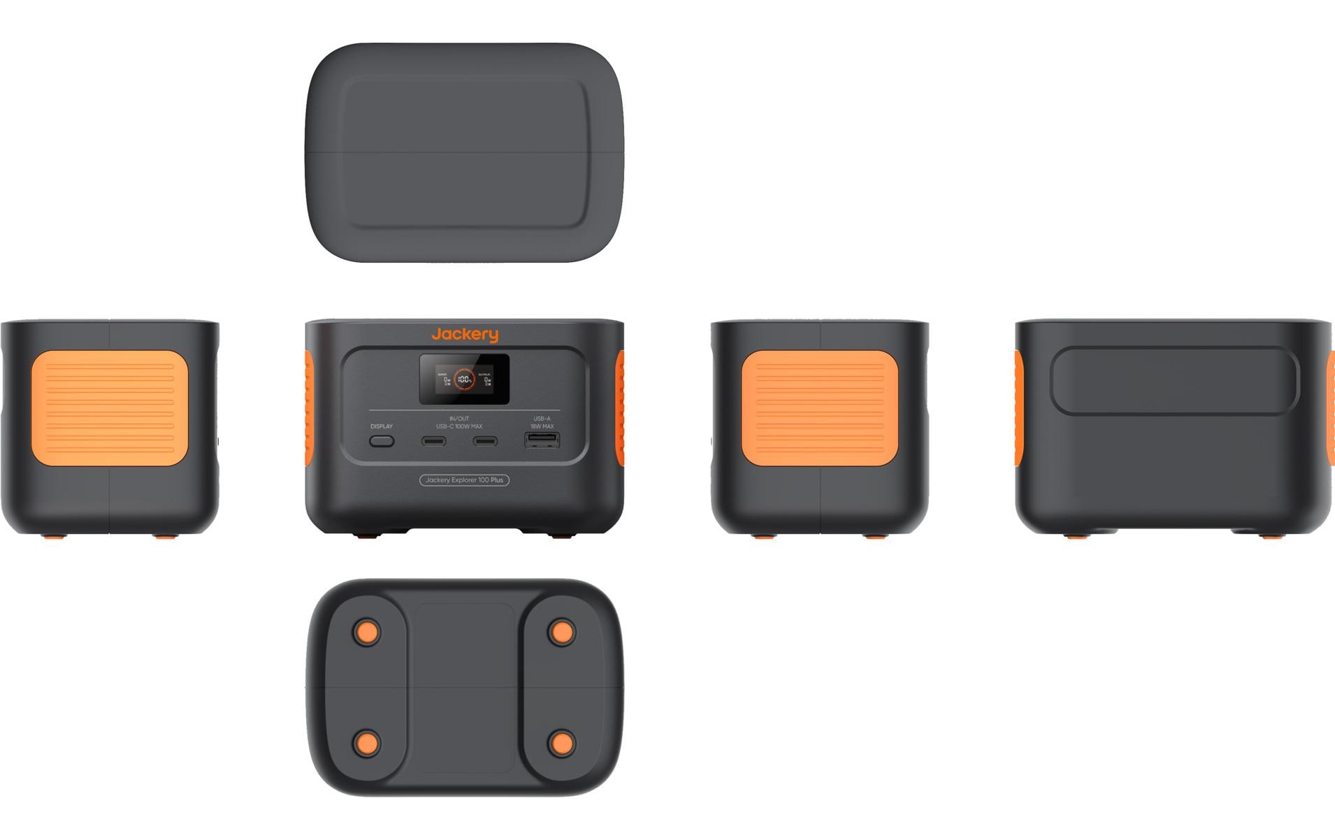 Power Station Explorer 100 Plus 99.2 Wh<br>Tragbare Powerstation zum Aufladen von bis zu 3 Geräten