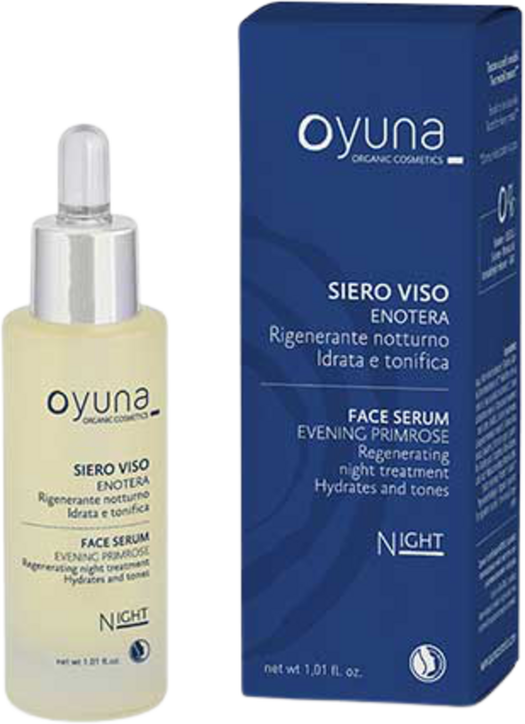 Oyuna  Night Tonisierendes Gesichtsserum, 30 ml