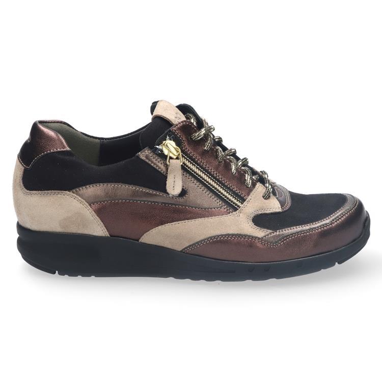 Durea 6306 wijdte G BRONS/ZWART/WALNOOT