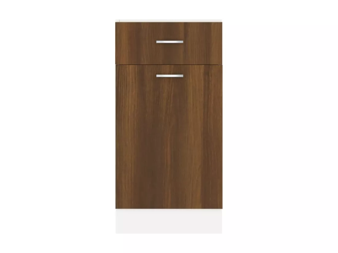 Armoire de plancher à tiroir Chêne marron 40x46x81,5 cm