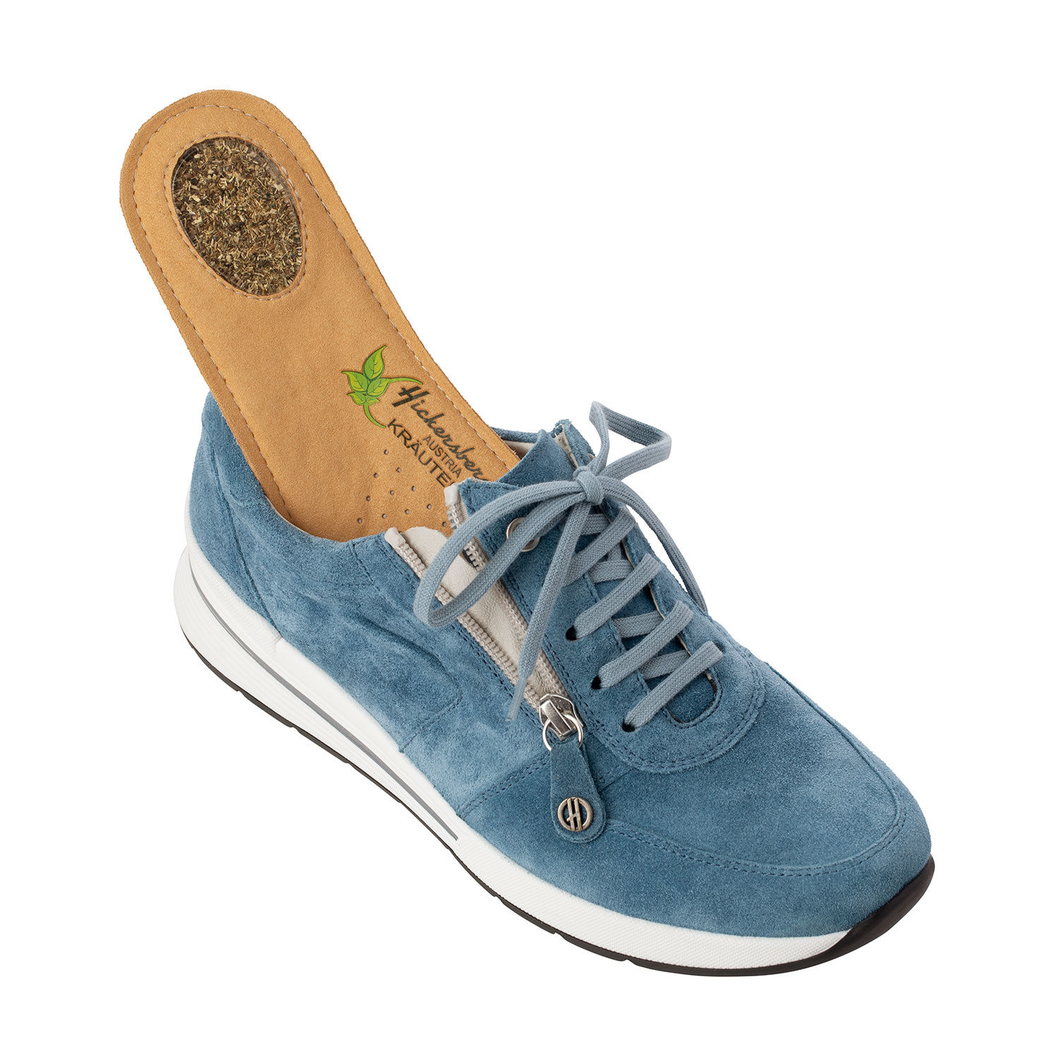 Hickersberger Sneaker aus weichem Veloursleder