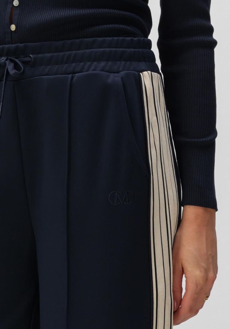 donkerblauwe copenhagen muse wijde broek cmada-sweatpants