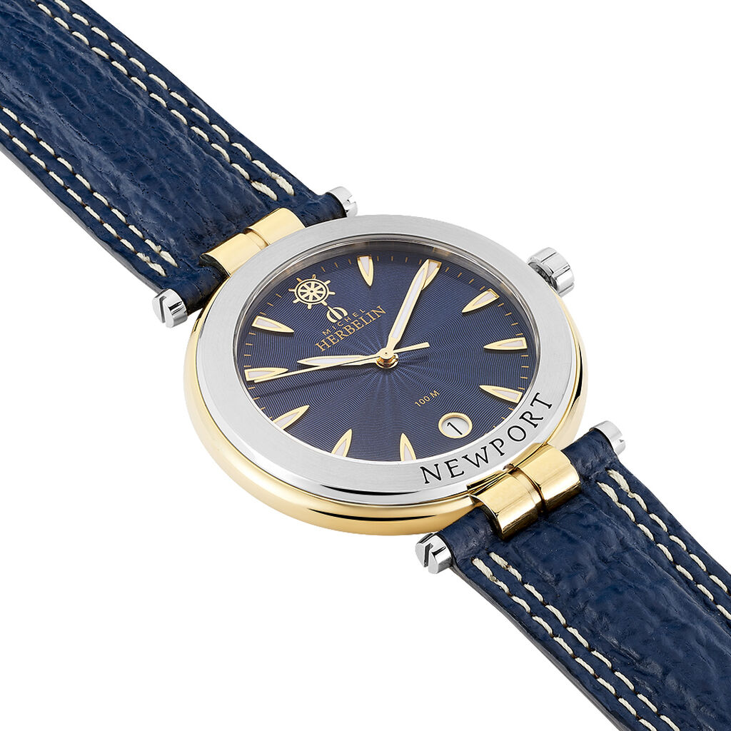 Montre Michel Herbelin Newport Bleu
