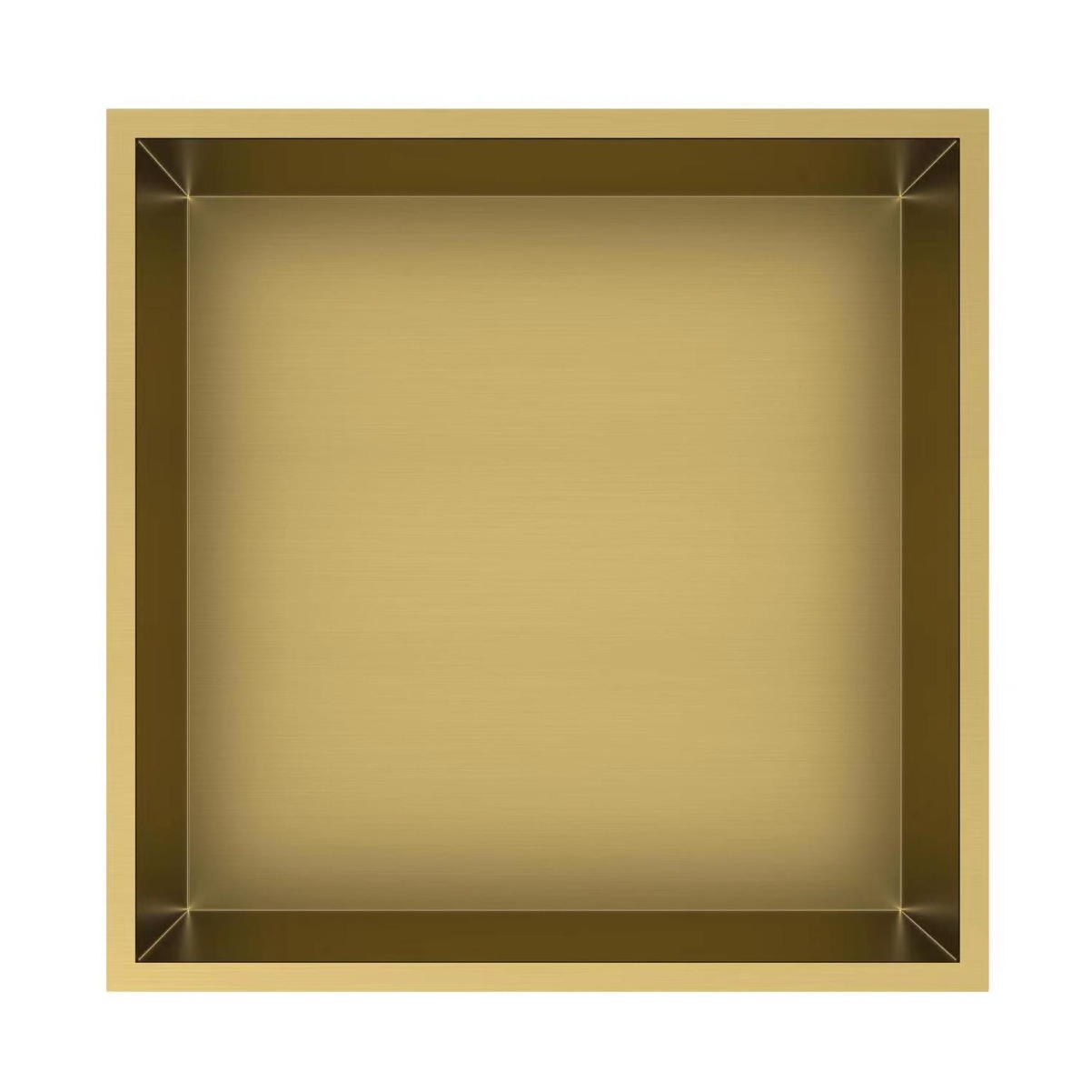 Best Design Nancy Kaya inbouwnis 30,5x30,5x7cm mat goud