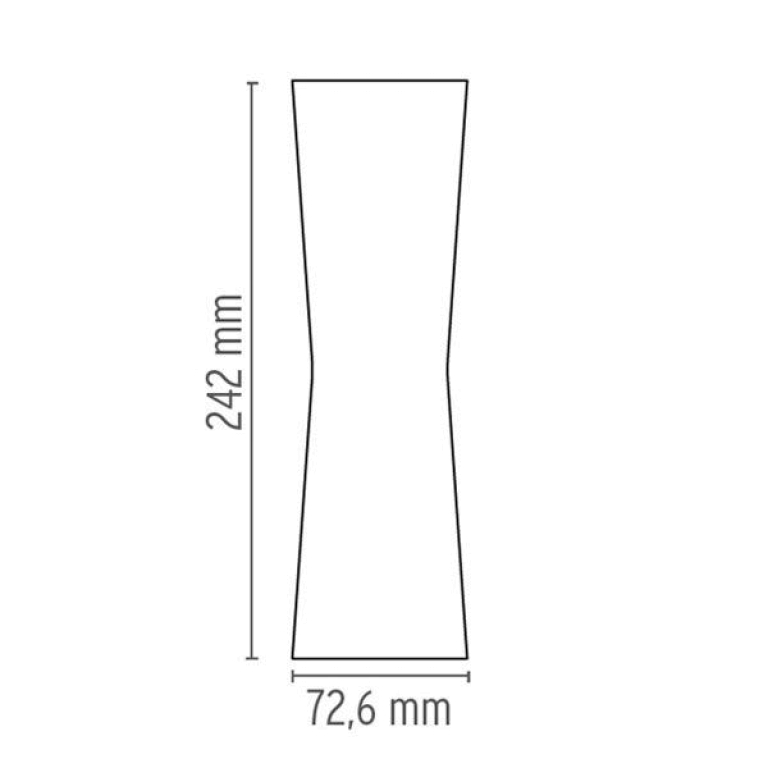 Flos Clessidra Indoor wandlamp LED 40° wit
