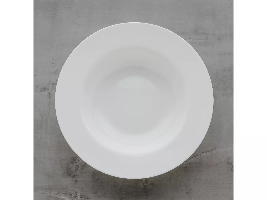 Assiette Creuse Bianco2 Blanc Moyen 5x23