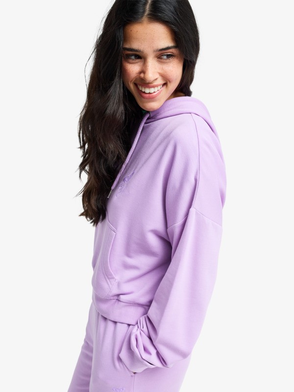 Surfing By Daylight Sweat à capuche Violet Femme