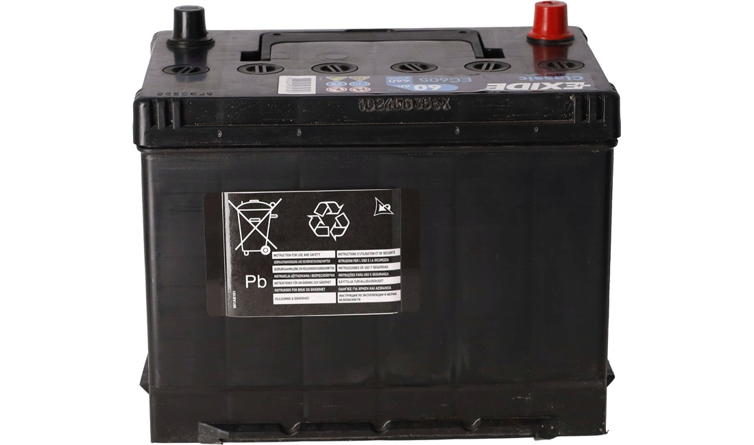 Batteri 12V 60Ah