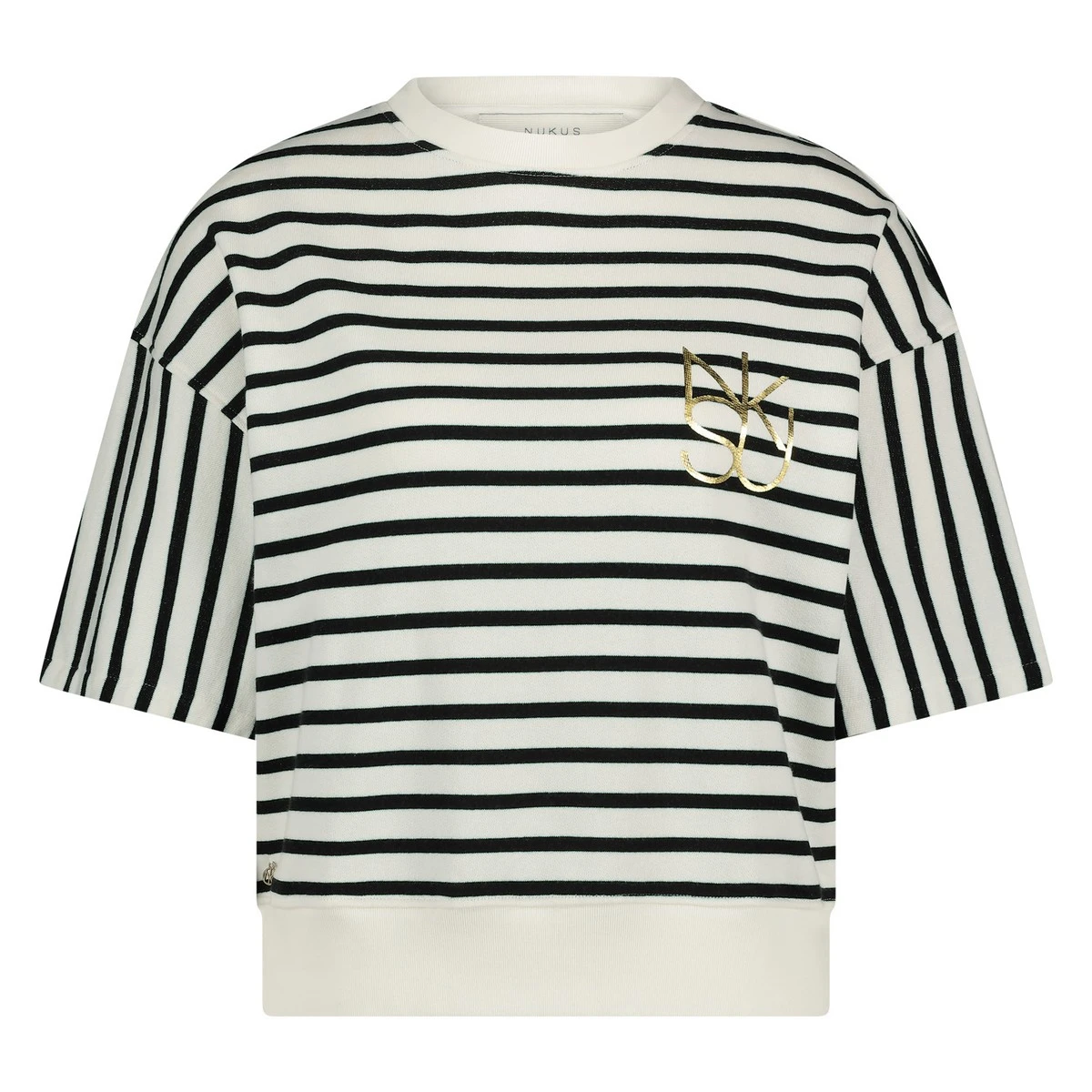 Dames Blouse 25015 blouse streep oversized