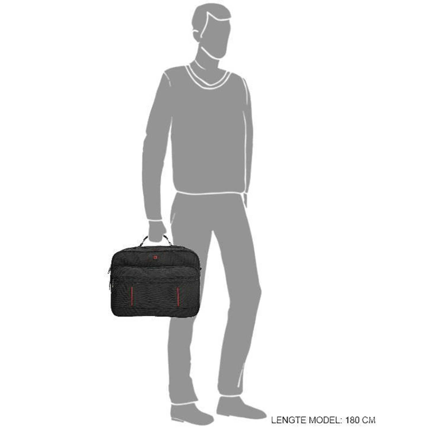 Enrico Benetti Cornell Reportertas 15.6'' zwart
