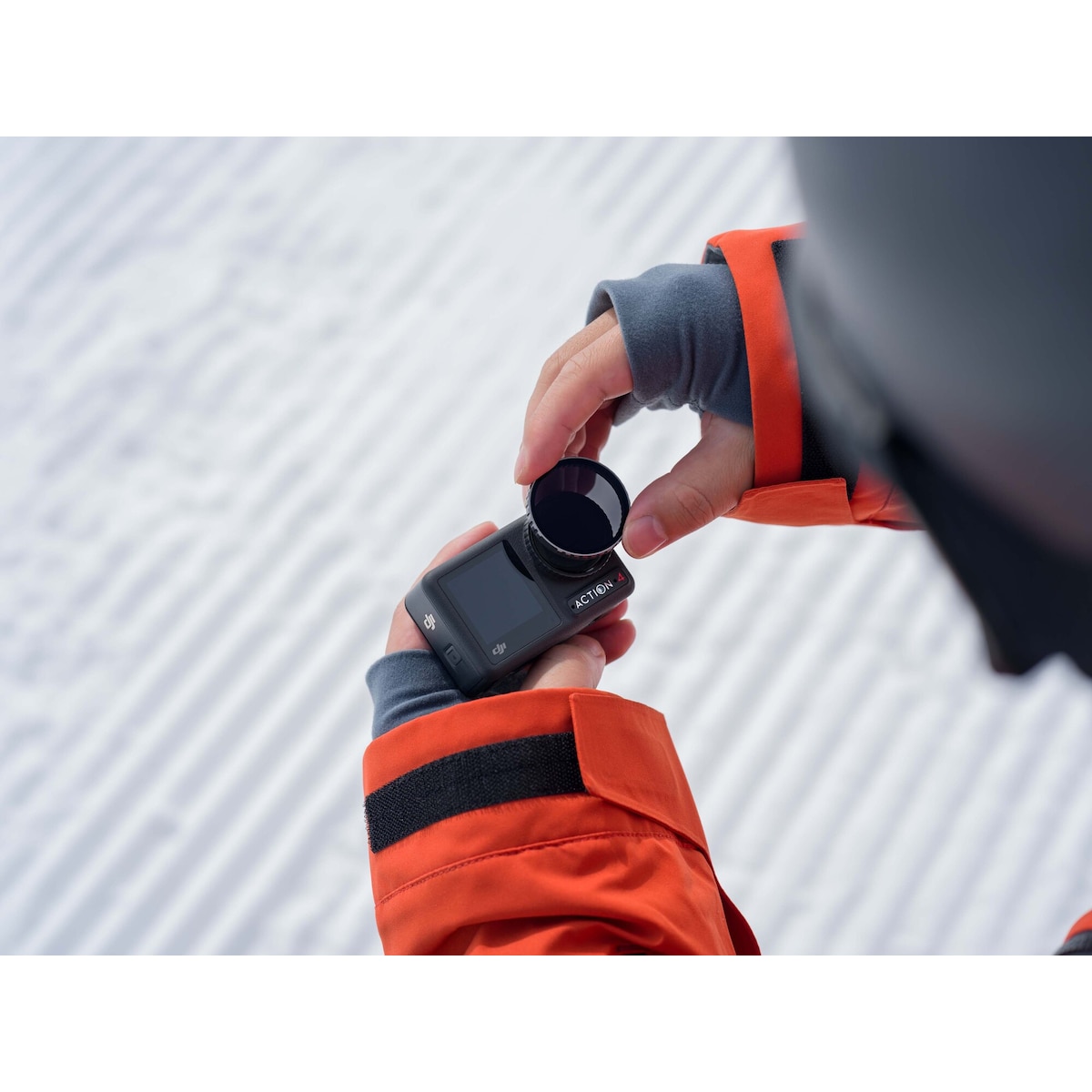 DJI Osmo Action 4 linsedeksel i glass