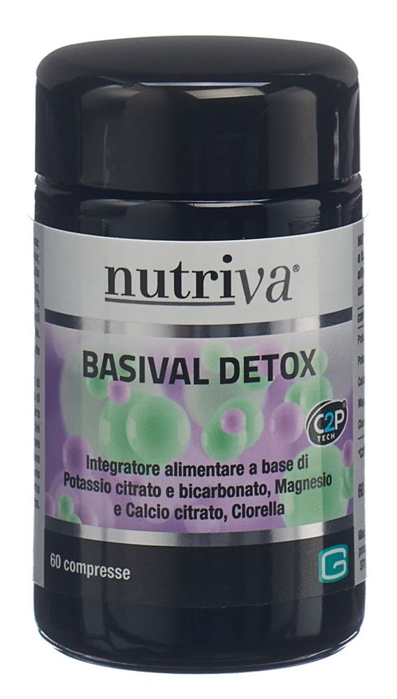 NUTRIVA Basival Detox Tabl 1000 mg Fl 60 Stk